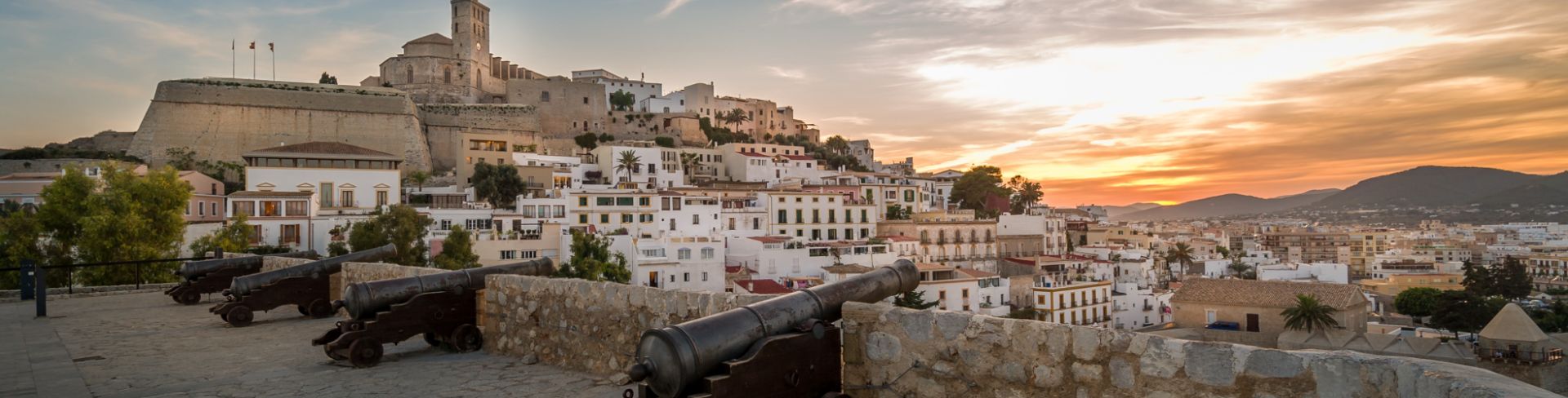 Fort in Ibiza Spain. 