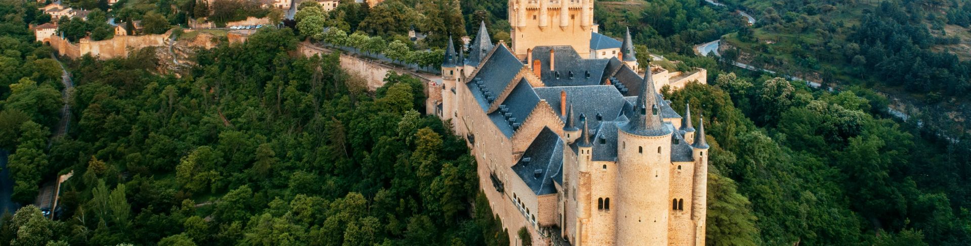 Aerial view of Seville.