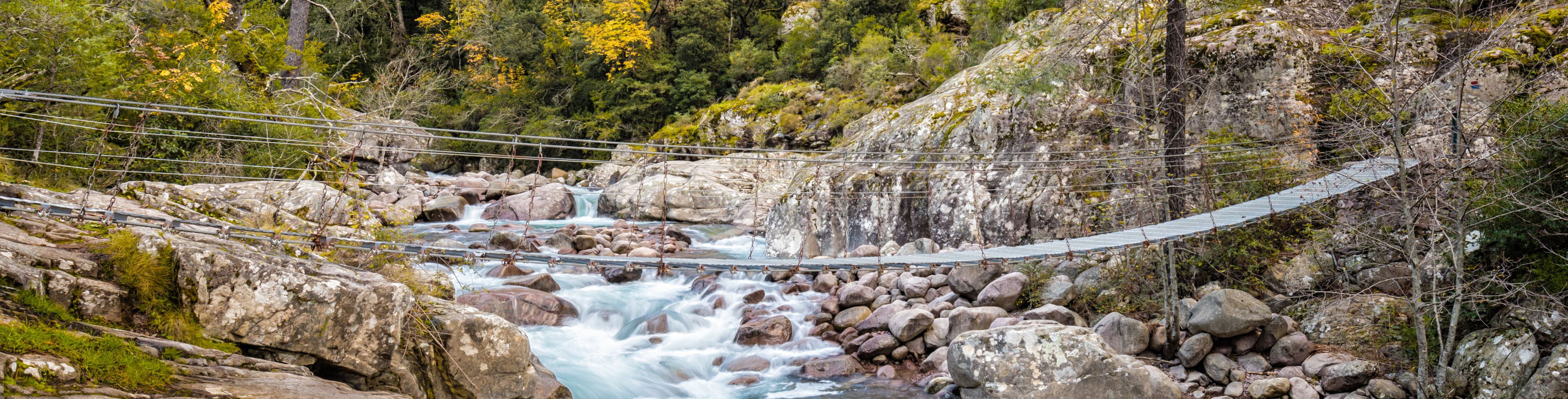 Bridge over river. 