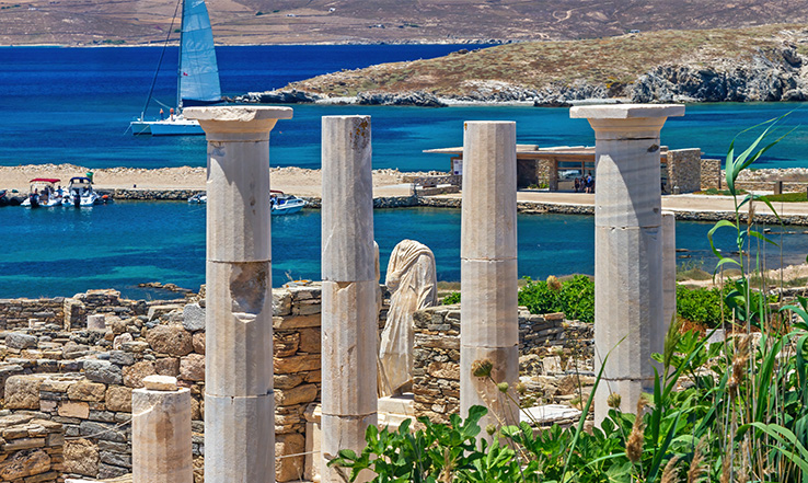 Greece ruins.