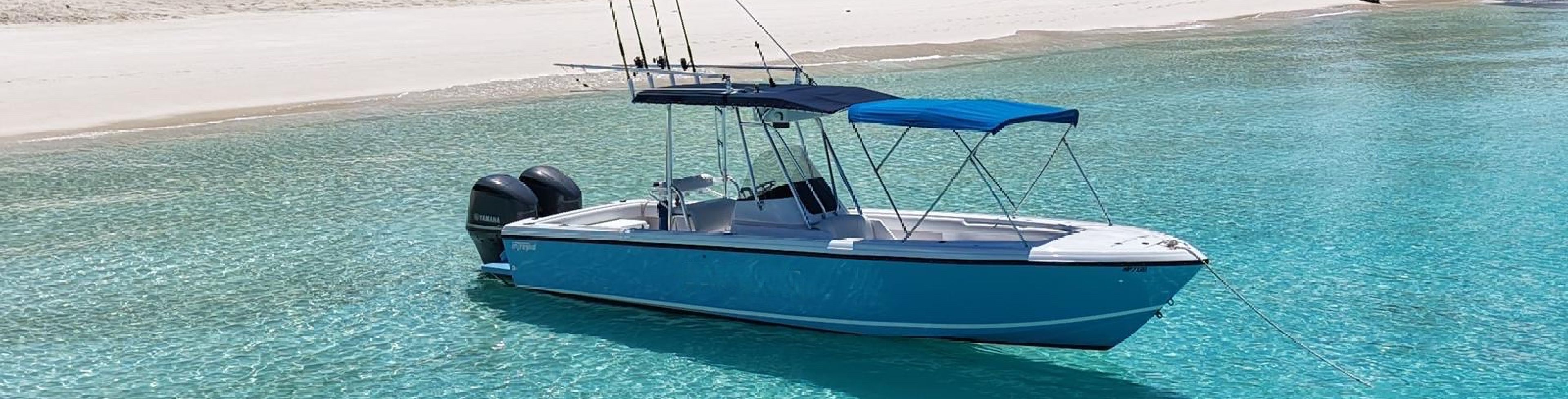 Boat anchored near shore.
