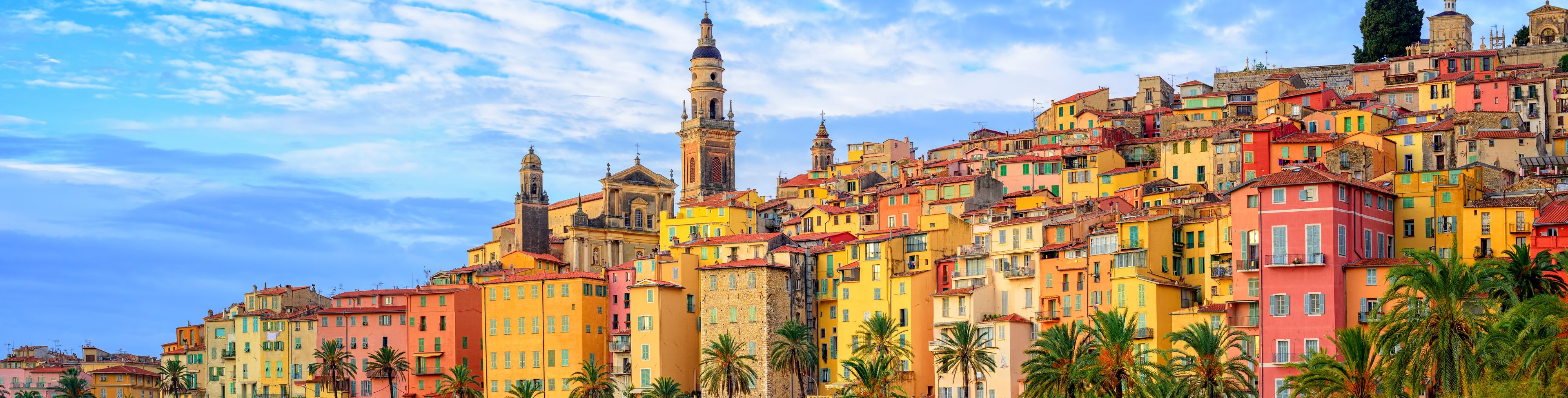 View of city from the shores of Monte Carlo.